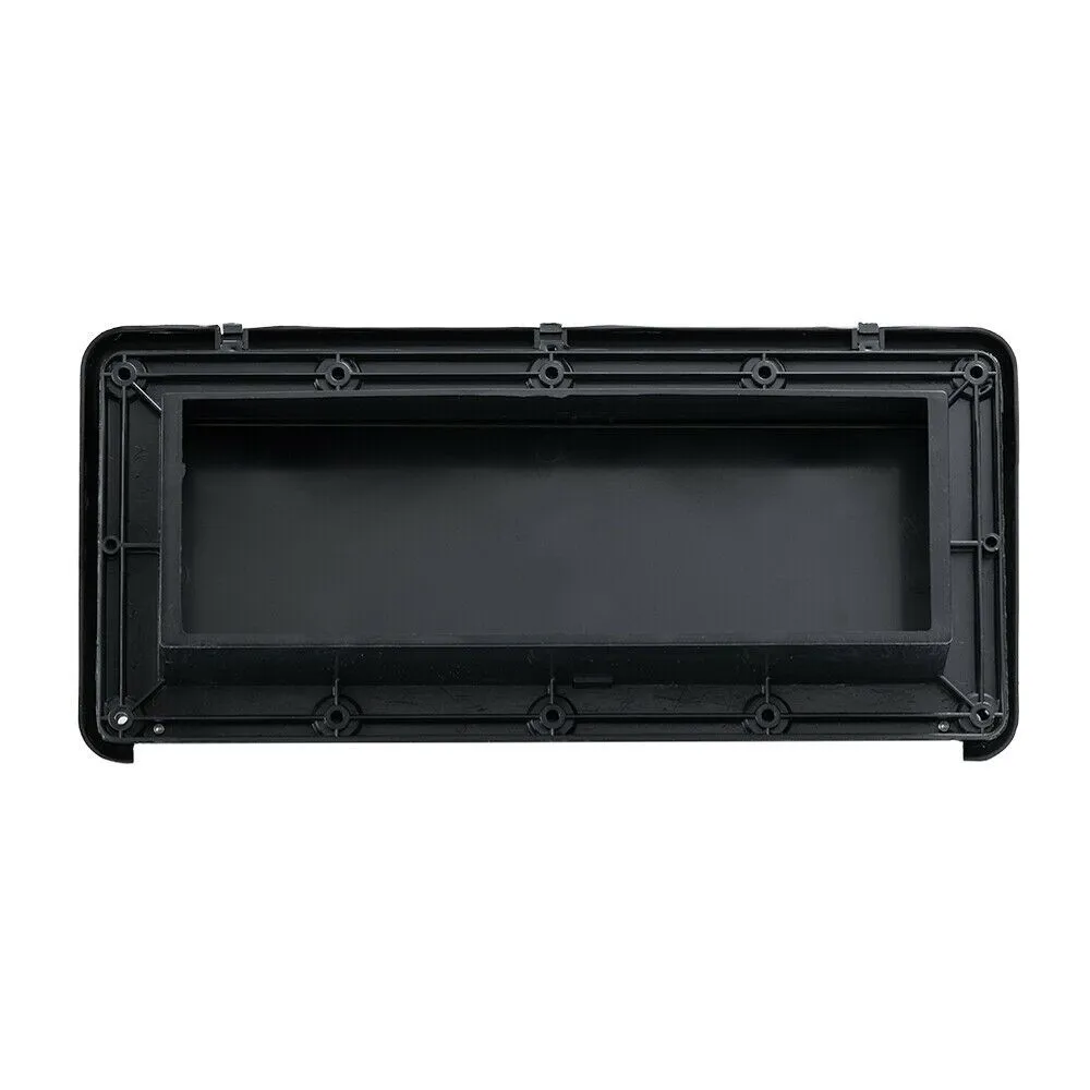 Exhaust cover assembly, black